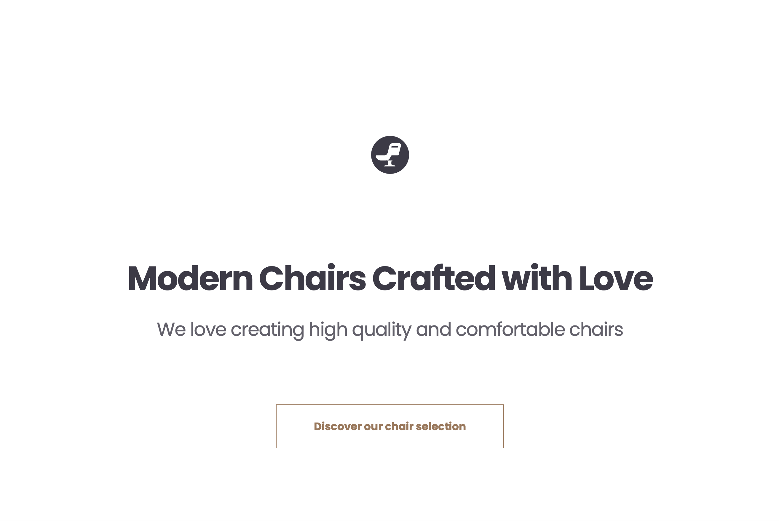 Furniture Landing Page